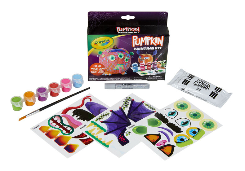 Halloween Pumpkin Painting, Set of 12